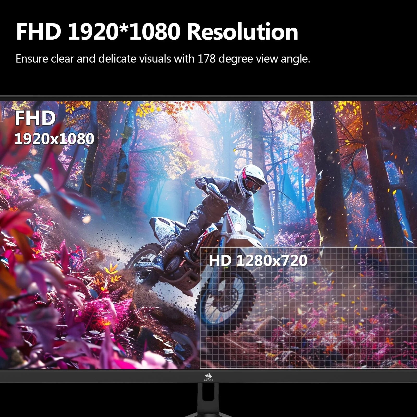 25 Inch (24.5 Inch) Gaming Monitor 240Hz 1Ms MPRT Full HD VA Panel 350Cd/M² Brightness