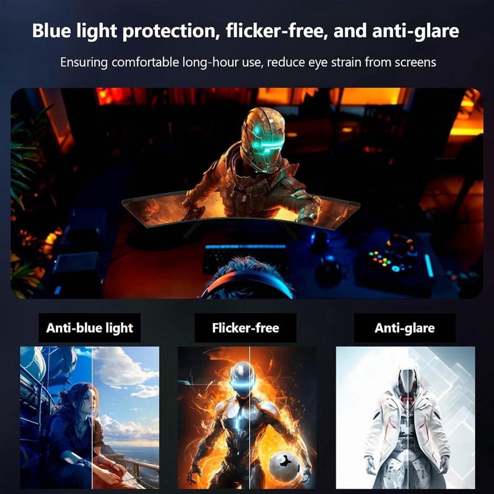 UG27P 27-Inch Curved Gaming Monitor 280Hz 1Ms Full HD 1920X1080 LED Monitor HDMI DP Port