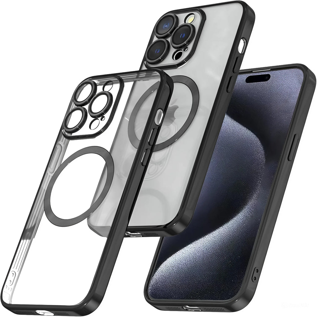 For Iphone 17 16 15 14 Pro Max 13 12 11 plus Air Mag Safe Case Camera Lens Cover