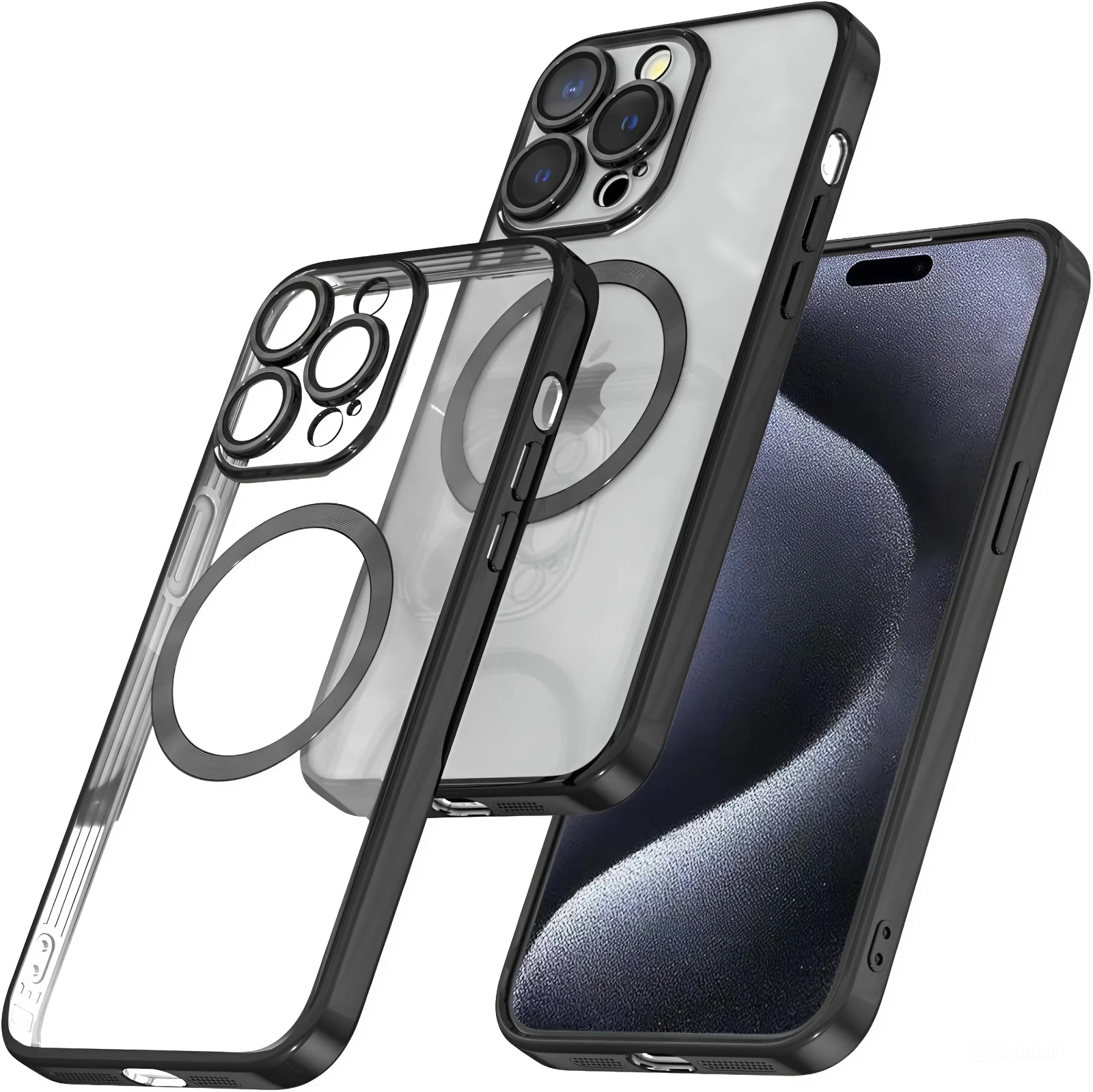 For Iphone 17 16 15 14 Pro Max 13 12 11 plus Air Mag Safe Case Camera Lens Cover