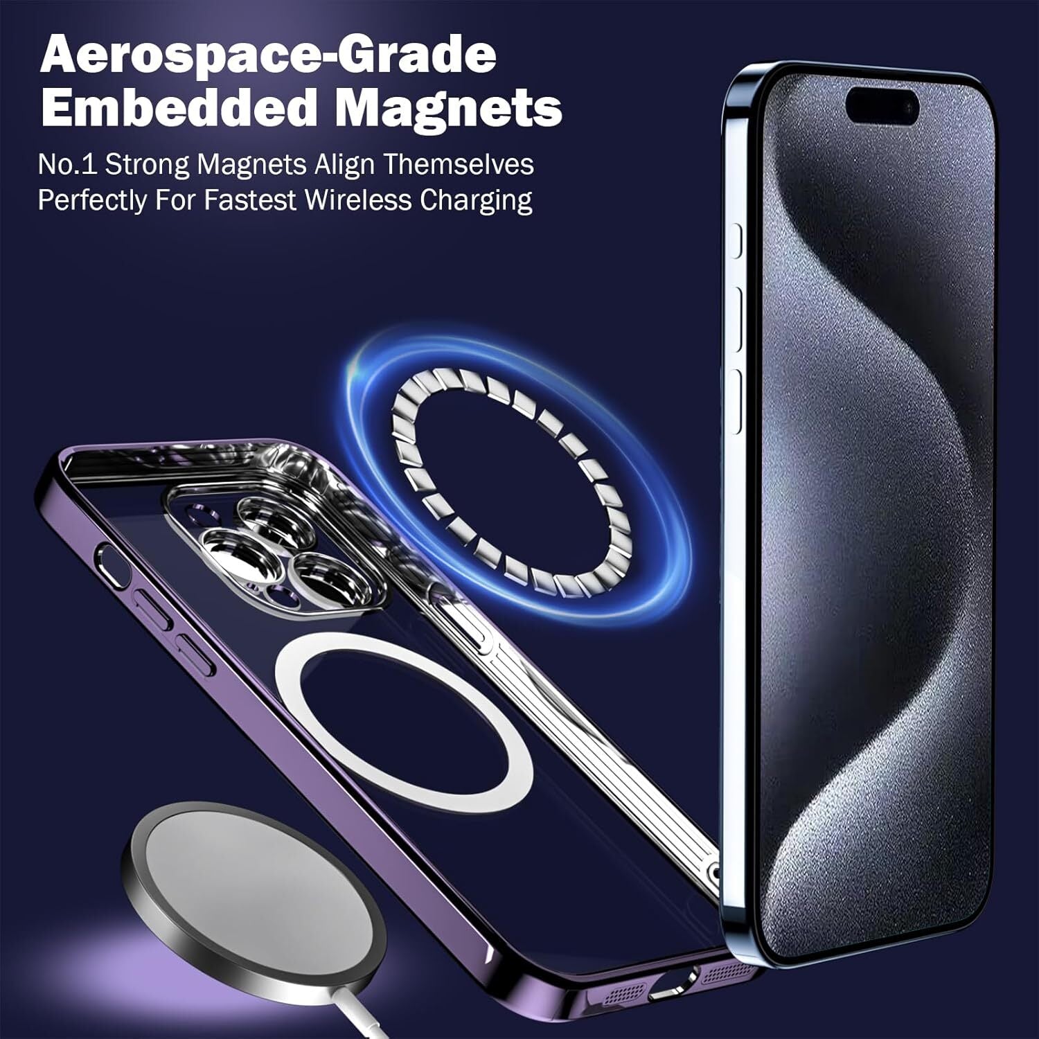 For Iphone 17 16 15 14 Pro Max 13 12 11 plus Air Mag Safe Case Camera Lens Cover