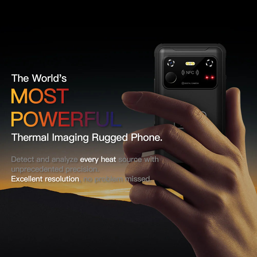 2025 Latest Technology- R4 GT: the World'S Smallest Thermal Imaging Night Vision Rugged Phone