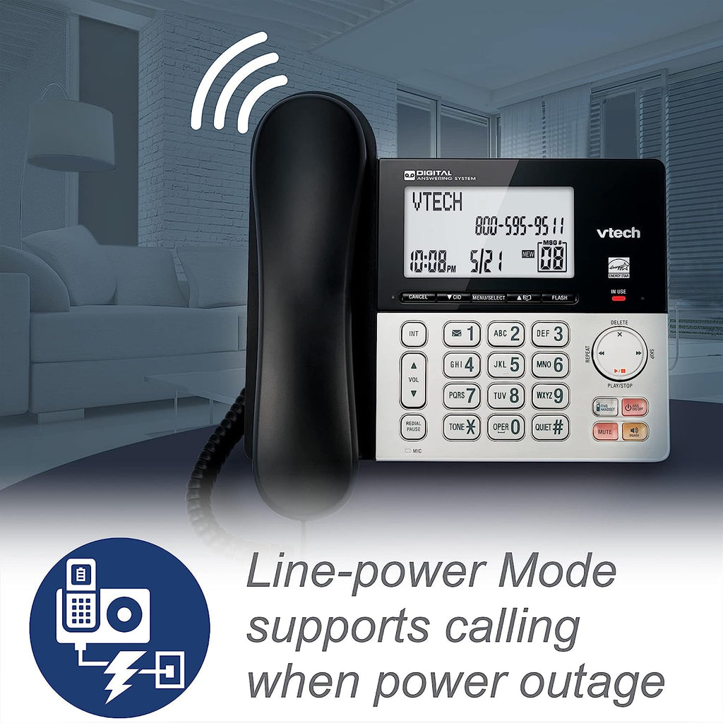 Set Juego De Telefono Para Casa Oficina Inalambrico Alambrico Set Localizador
