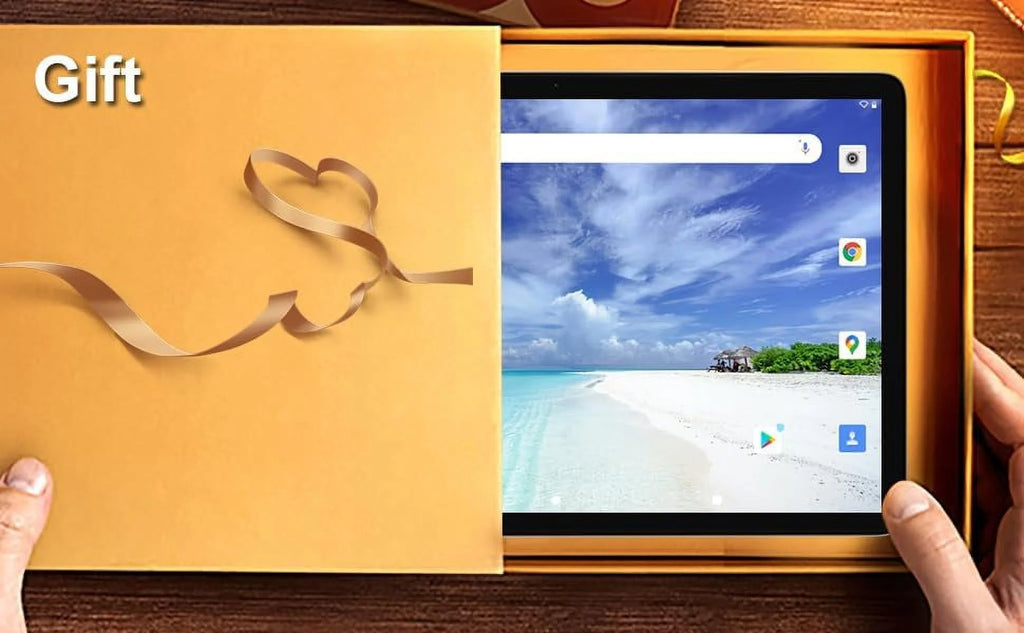 2024 Newest 2 in 1 Tablet, 10 Inch Tablet, 128GB Storage, 1TB Expand, Octa Core Android Tablet, Dual Camera 13MP, 2.4G/5G WIFI Tabelt, IPS FHD, with Stylus, Keyboard, Case, BT5.0, 7000Mah Battery, GPS