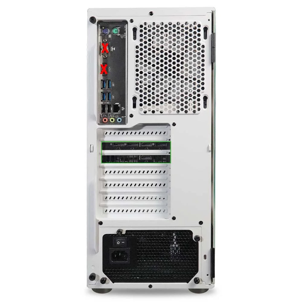 Rebel 4.0 Gaming PC - AMD Ryzen 7 (4.1Ghz), RTX 4060 8GB, 16GB DDR4, 1TB SSD, Desktop, W