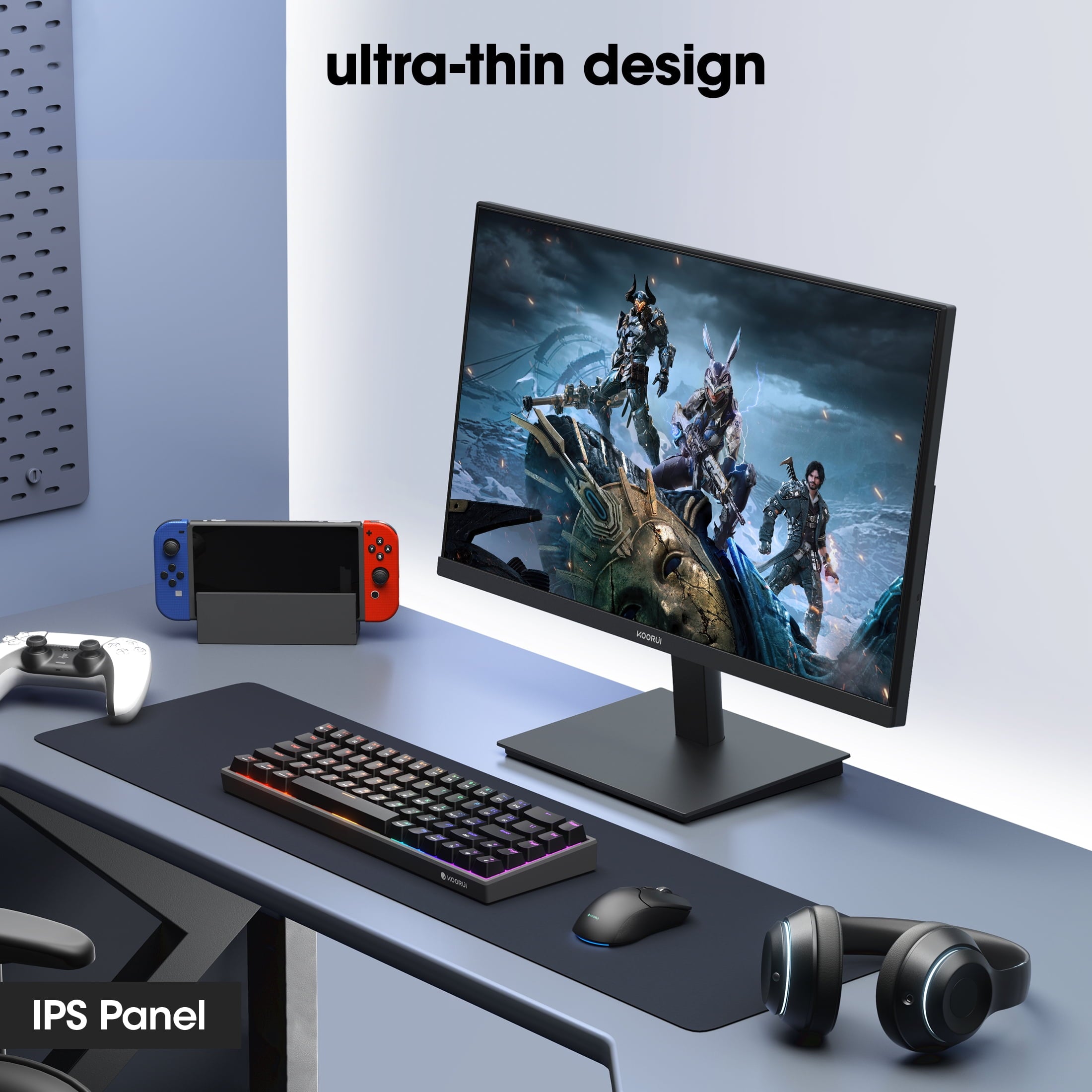 24" FHD 1080P Gaming Monitor, 144Hz Computer Monitor, New, E2411K