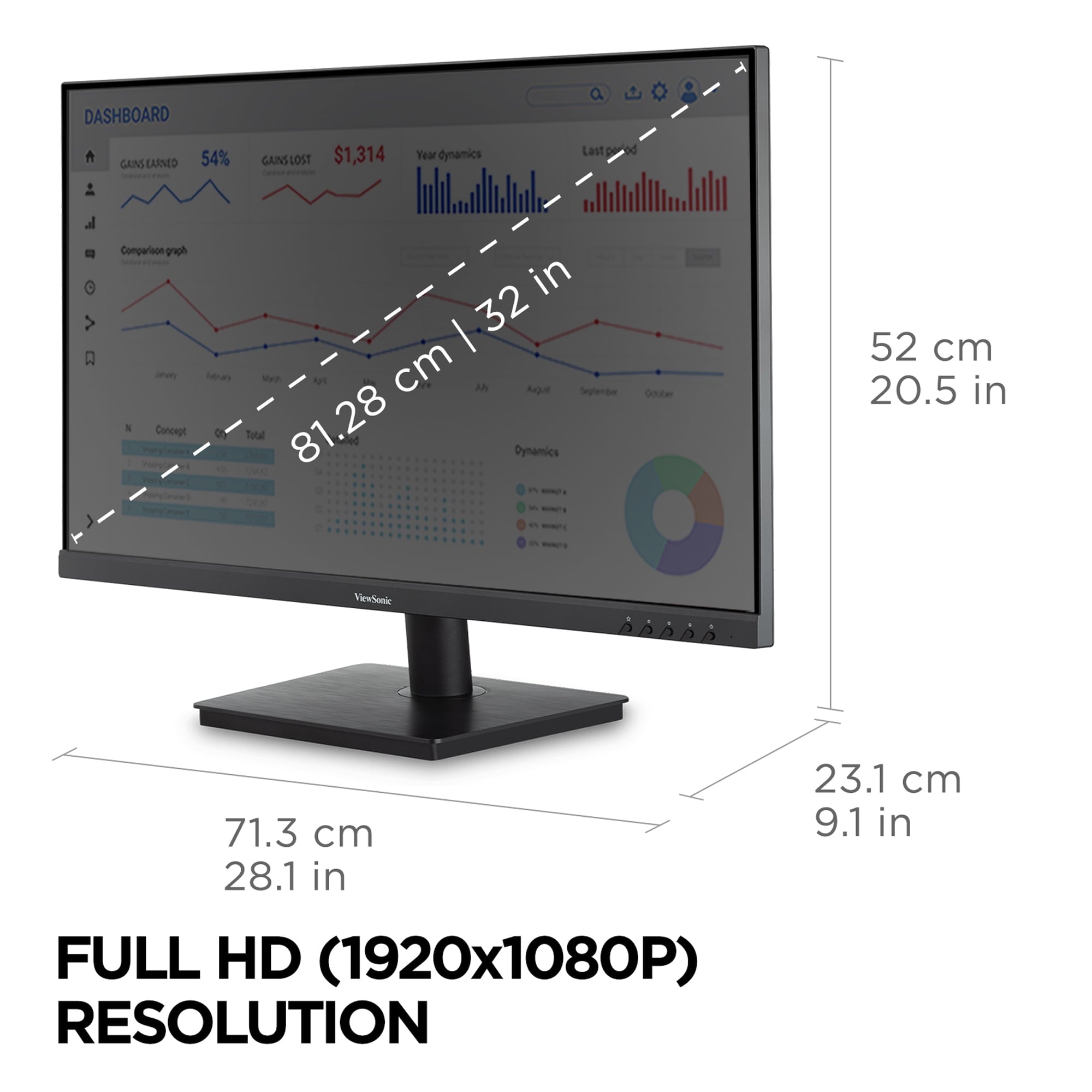 VA3209M 32" 1080P IPS Monitor