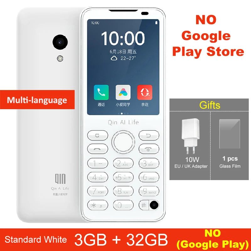 New  F21 Pro Smart Touch Screen Phone Wifi +2.8 Inch 3GB + 32GB / 4GB 64GB Bluetooth 5.0 480*640 Global Verison Phone
