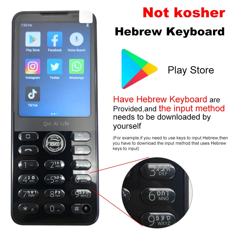 New  F21 Pro Smart Touch Screen Phone Wifi +2.8 Inch 3GB + 32GB / 4GB 64GB Bluetooth 5.0 480*640 Global Verison Phone
