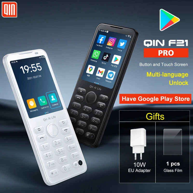New  F21 Pro Smart Touch Screen Phone Wifi +2.8 Inch 3GB + 32GB / 4GB 64GB Bluetooth 5.0 480*640 Global Verison Phone
