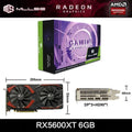 AMD RX5700 XT 8GB Graphics Card GDDR6 256Bit PCI-E 4.0×16 6+8Pin Radeon GPU Rx 5600XT Gaming Video Card Placa De Video