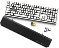 X5 Wireless Mechanical Keyboard with Kaihl Box Switch-Rose Red, Panda Computer Keyboard for Gaming, Typing, Ergonomic 108-Key Typewriter Keyboard with Wrist Rest