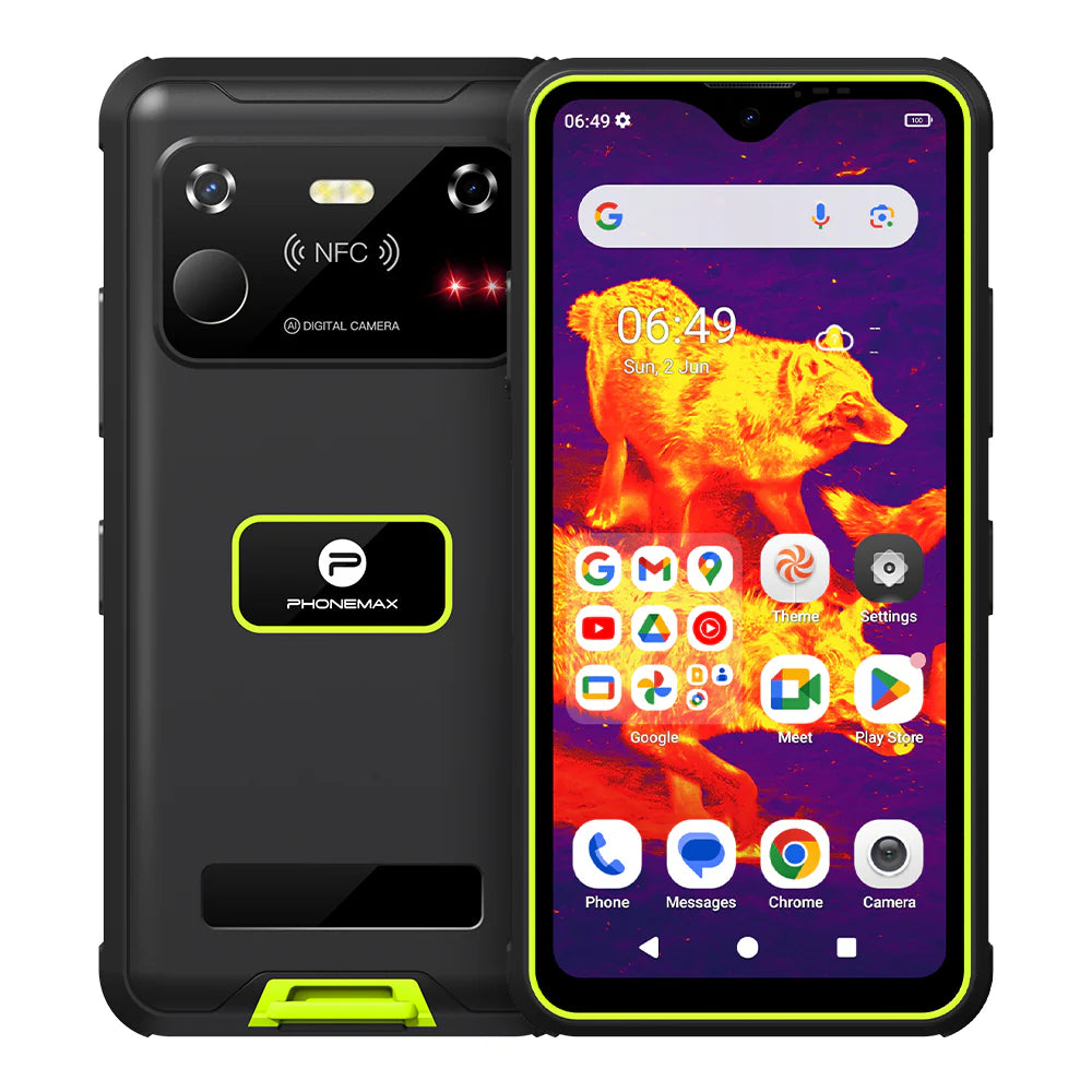 2025 Latest Technology- R4 GT: the World'S Smallest Thermal Imaging Night Vision Rugged Phone