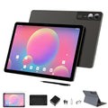2024 Newest 2 in 1 Tablet, 10 Inch Tablet, 128GB Storage, 1TB Expand, Octa Core Android Tablet, Dual Camera 13MP, 2.4G/5G WIFI Tabelt, IPS FHD, with Stylus, Keyboard, Case, BT5.0, 7000Mah Battery, GPS