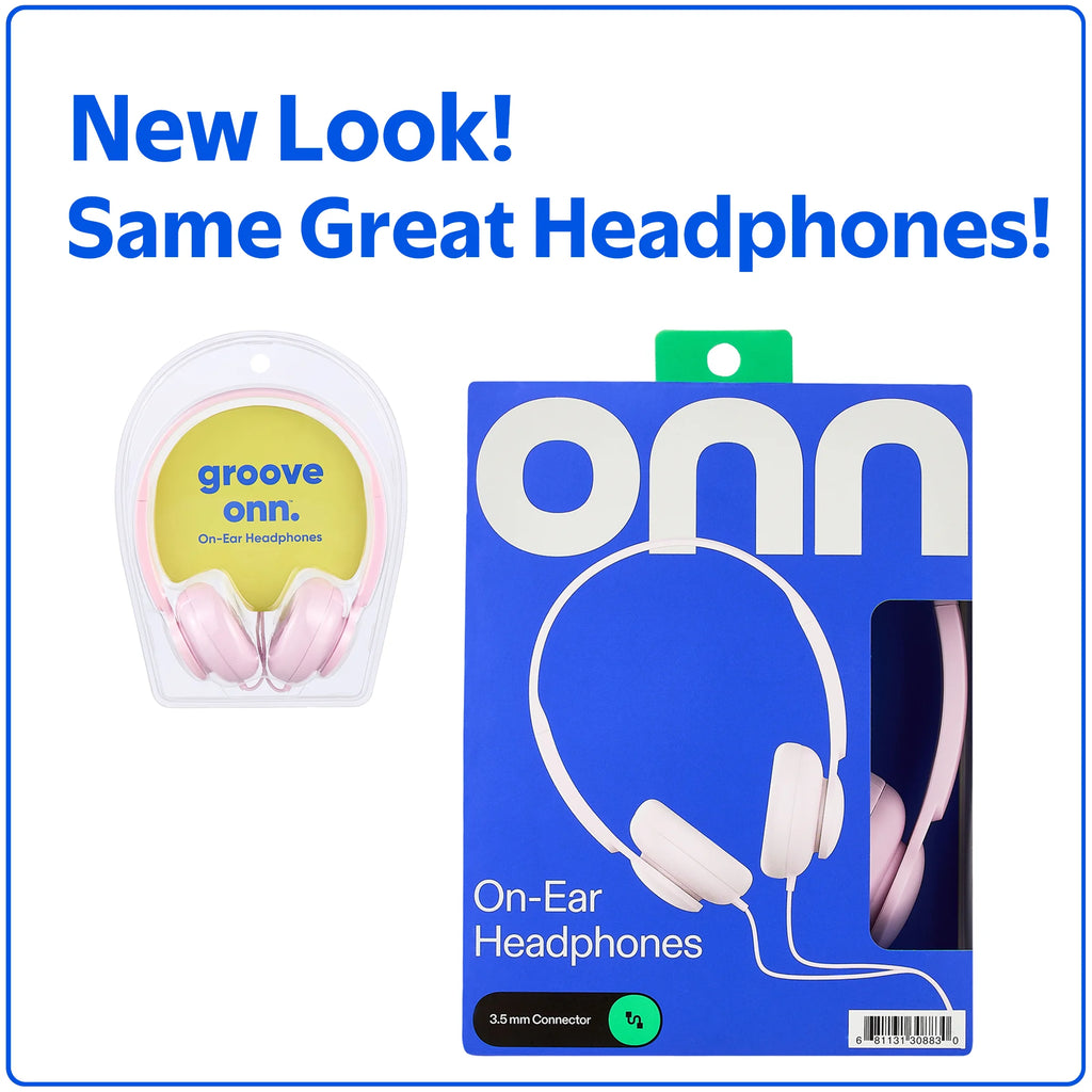 On-Ear Headphones, Pink