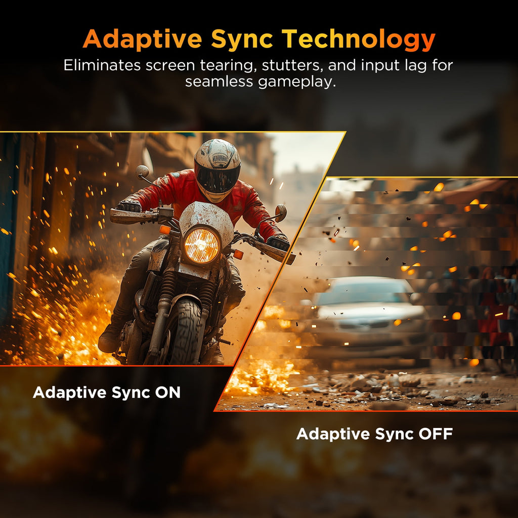 25" FHD Gaming Monitor, 240Hz 1080P Curved Monitor, Adaptive G-Sync, New, G2511XC