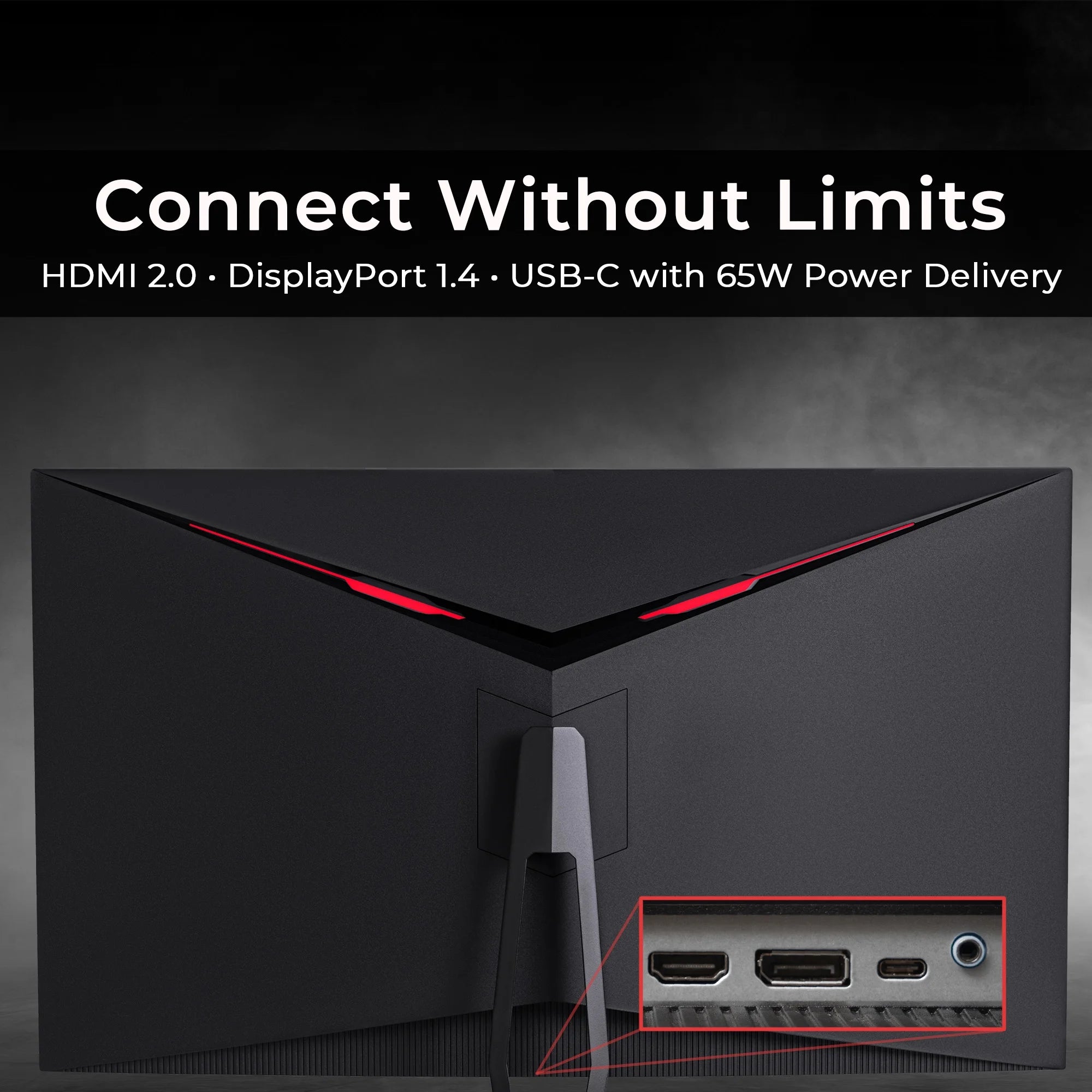 39" Curved Widescreen Gaming Monitor, 2560X1440 1Ms MPRT 165 Hz, 16:9 HDR400 4000:1, HDMI, Displayport, Limited Black Edition