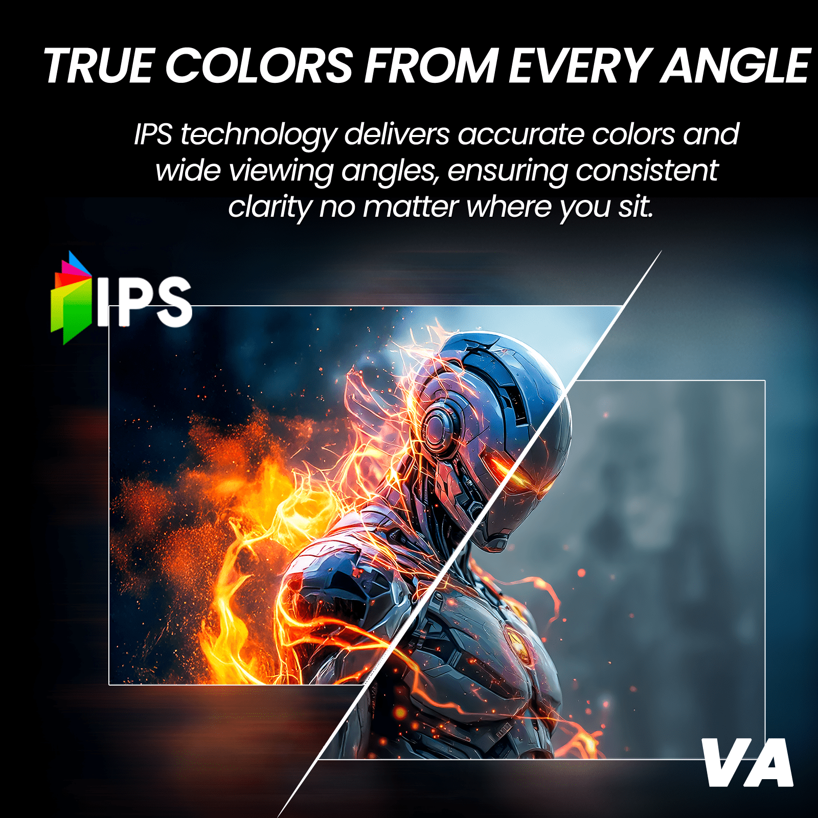 24" 200Hz Gaming Monitor,Ips Panel,Fhd Computer Monitor, Built-In Speakers, 120% Srgb, Freesync, Black