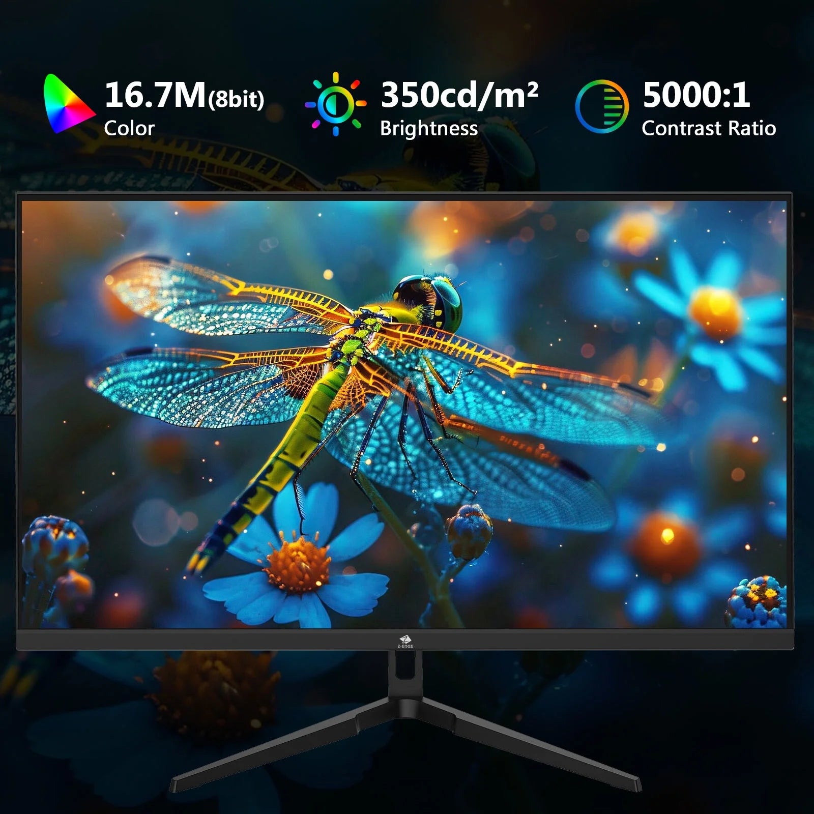 25 Inch (24.5 Inch) Gaming Monitor 240Hz 1Ms MPRT Full HD VA Panel 350Cd/M² Brightness