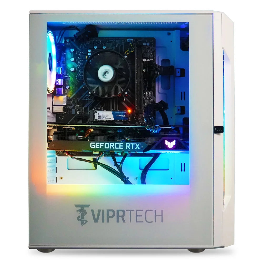 Rebel 4.0 Gaming PC - AMD Ryzen 7 (4.1Ghz), RTX 4060 8GB, 16GB DDR4, 1TB SSD, Desktop, W