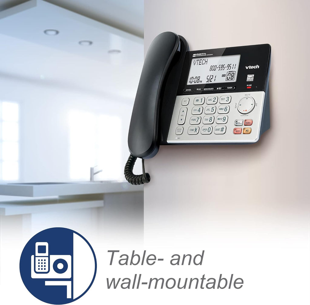 Set Juego De Telefono Para Casa Oficina Inalambrico Alambrico Set Localizador