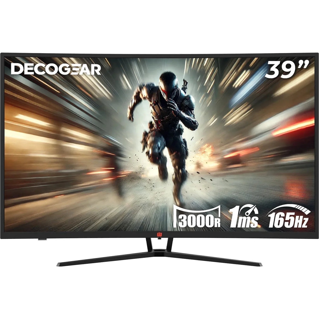 39" Curved Widescreen Gaming Monitor, 2560X1440 1Ms MPRT 165 Hz, 16:9 HDR400 4000:1, HDMI, Displayport, Limited Black Edition