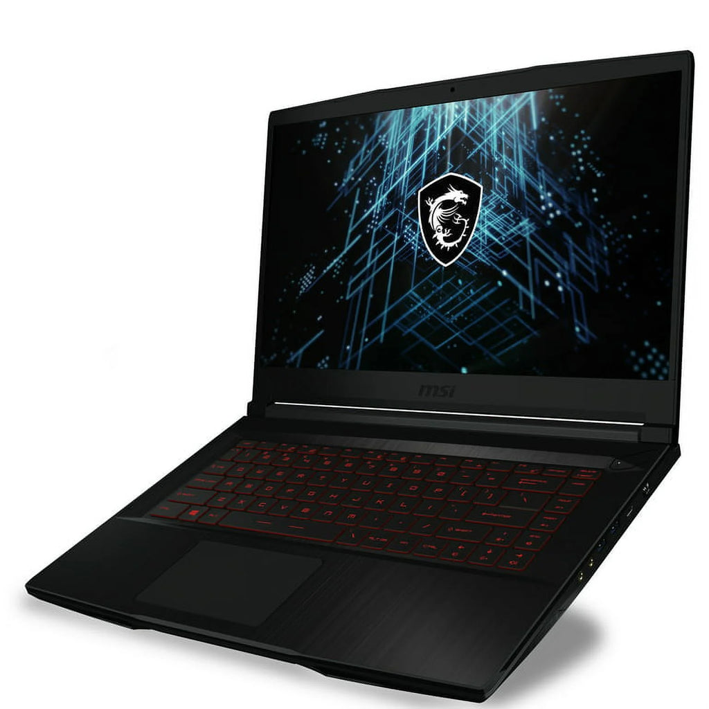 GF63 Thin 15.6" Gaming Laptop - Intel Core i5-11400H, NVIDIA GeForce GTX 1650, 12GB RAM, 256GB NVMe SSD, Windows 11 Home with Mazepoly Accessories