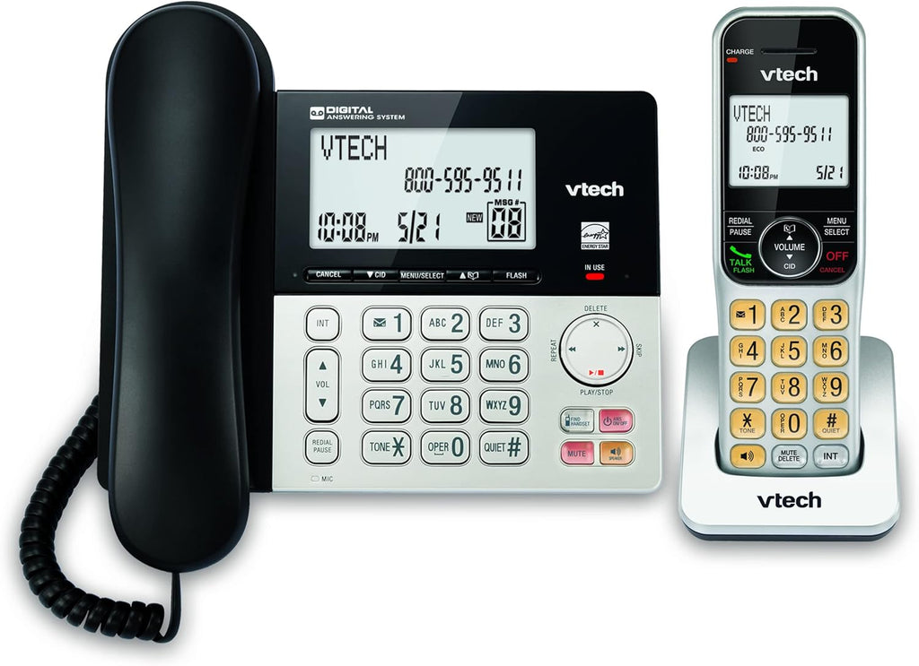 Set Juego De Telefono Para Casa Oficina Inalambrico Alambrico Set Localizador