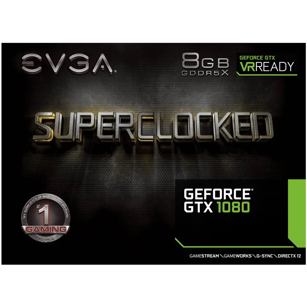 NVIDIA Geforce GTX 1080 SC 8GB PCI Express 3.0 Graphics Card