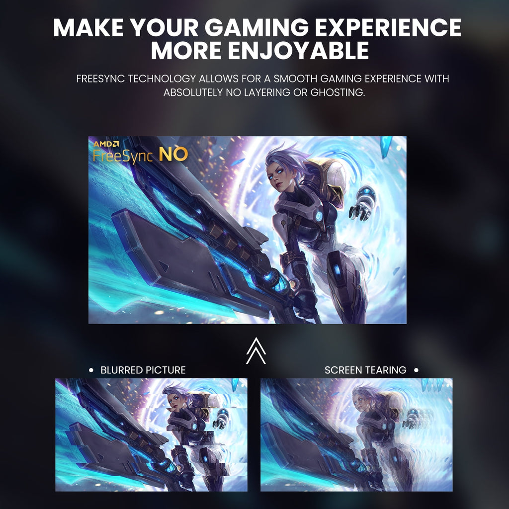 24" 165Hz/180Hz Curved Gaming Monitor,Fhd 1080P Computer Monitor,Freesync,120% Srgb,Low Motion Blur-Black