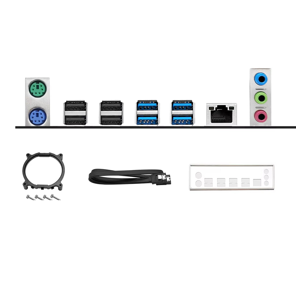 X99 B9 Motherboard LGA2011-3 Set Kit Xeon E5 2650 V4 CPU Supports DDR4 RAM M.2 NVME SATA M-ATX for Gaming Computer