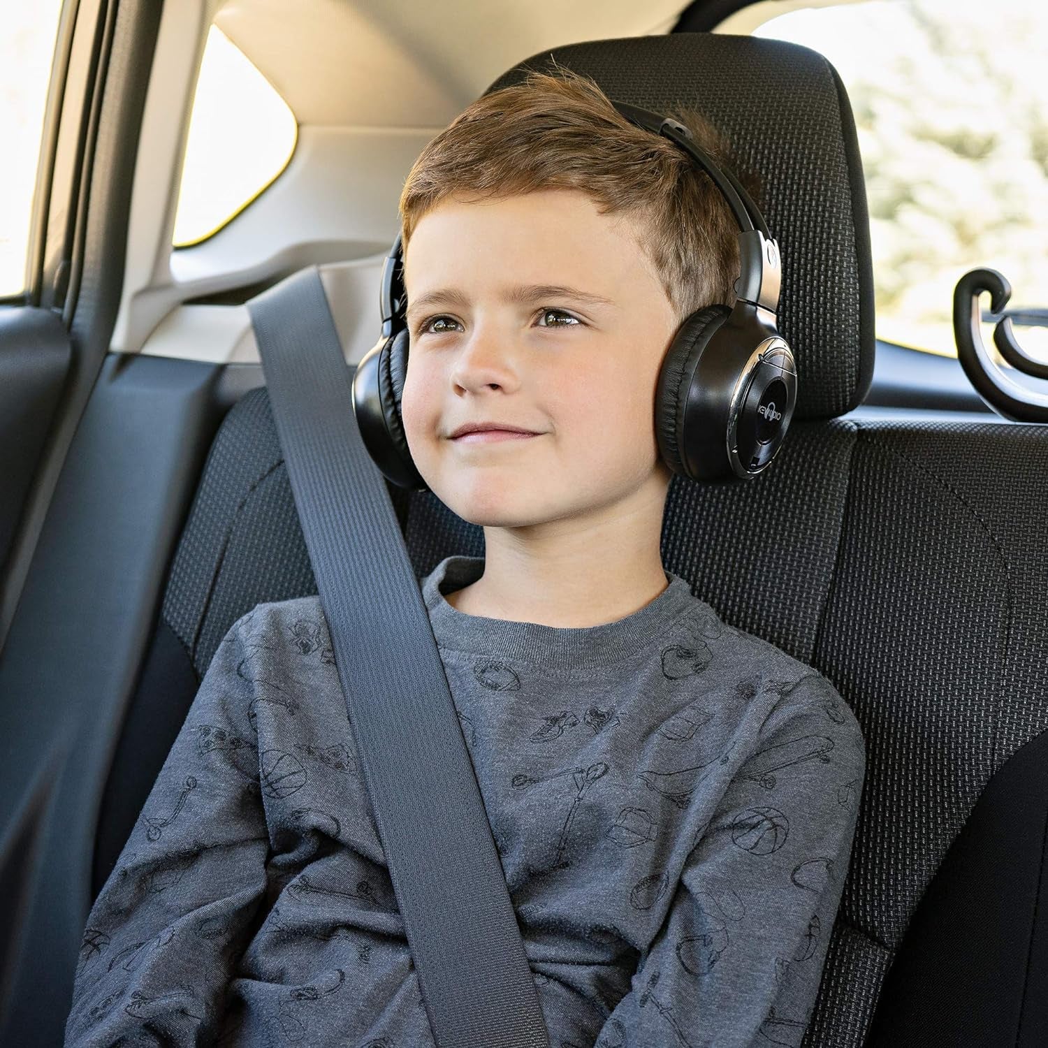 RP Accessories IR-2008B Infrared Wireless Headphones - 2-Channel Folding Universal Rear Entertainment System Headphones for Automotive, Television, and DVD Audio - Pack of 6