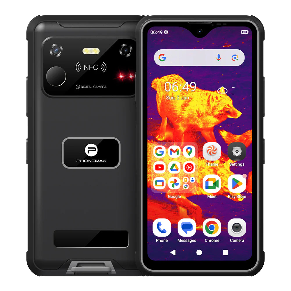 2025 Latest Technology- R4 GT: the World'S Smallest Thermal Imaging Night Vision Rugged Phone