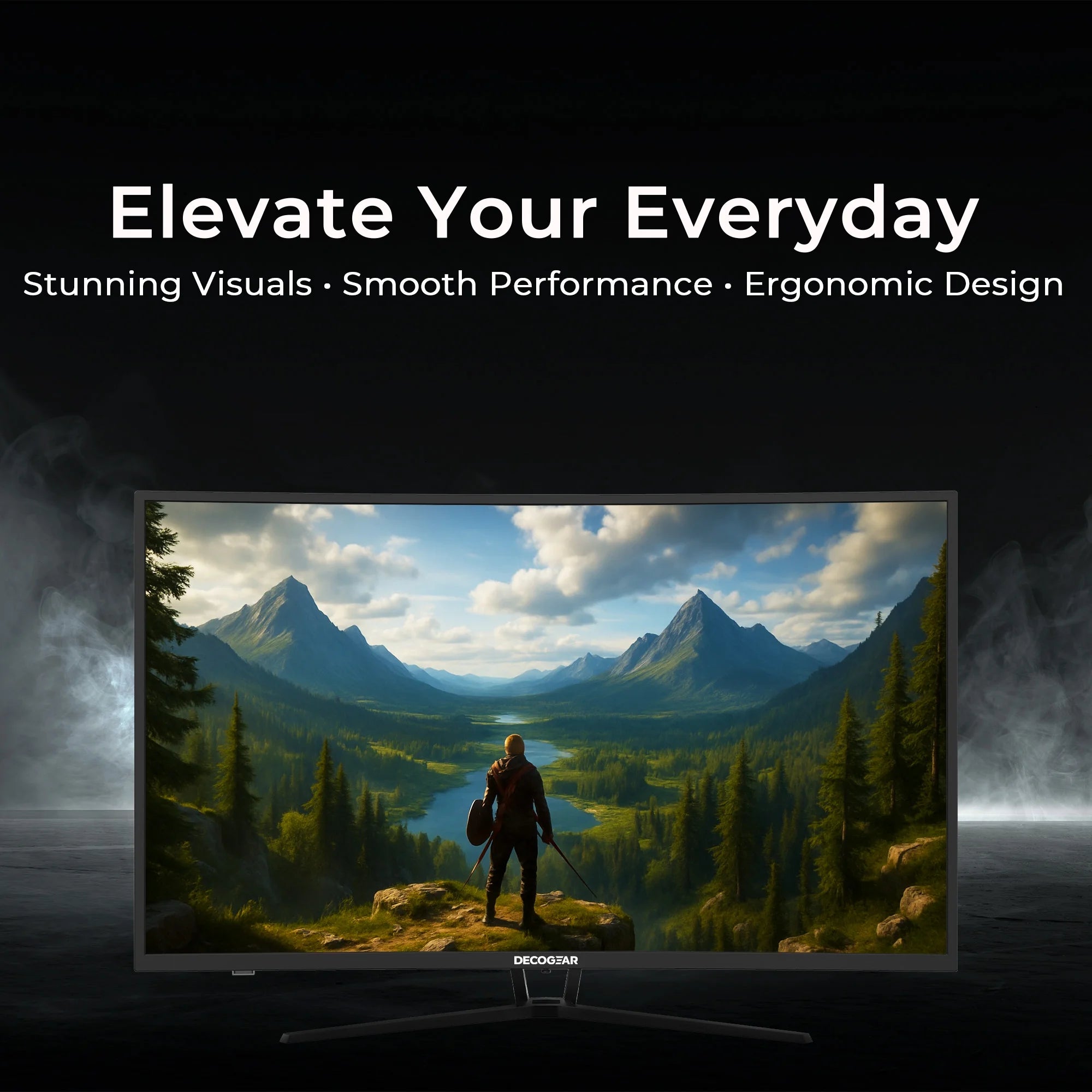 39" Curved Widescreen Gaming Monitor, 2560X1440 1Ms MPRT 165 Hz, 16:9 HDR400 4000:1, HDMI, Displayport, Limited Black Edition